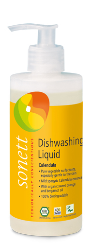 Detergent ecologic pentru spalat vase galbenele Sonett 300ml Alimentatie