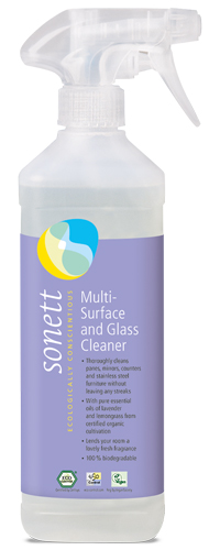 Detergent ecologic pentru sticla si alte suprafete 500ml Sonett 500ml imagine noua responsabilitatesociala.ro