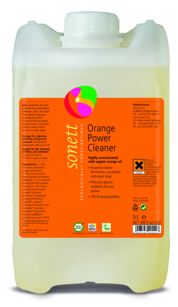 Detergent ecologic universal concentrat cu ulei de portocale 5L Sonett (universal) imagine noua responsabilitatesociala.ro