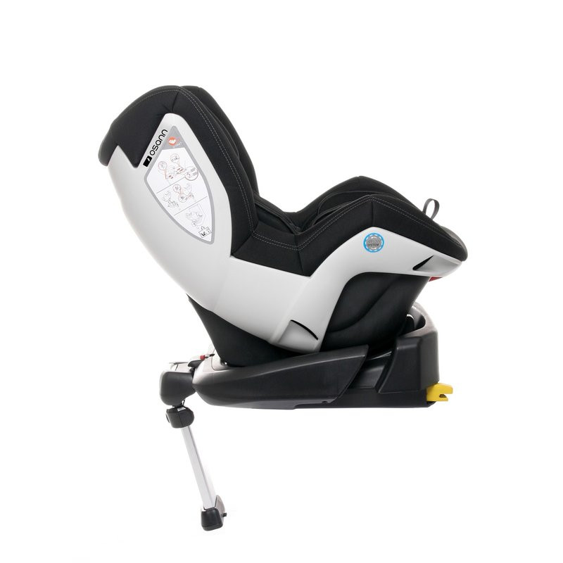 Scaun auto FOX Isofix 0-18kg. Black Melange Osann