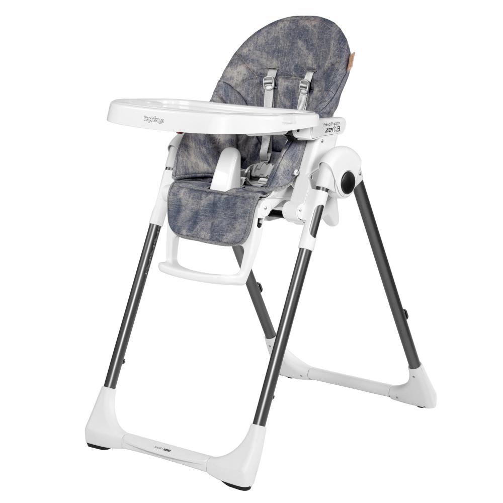 Scaun de masa prima pappa zero peg perego, 2018 denim