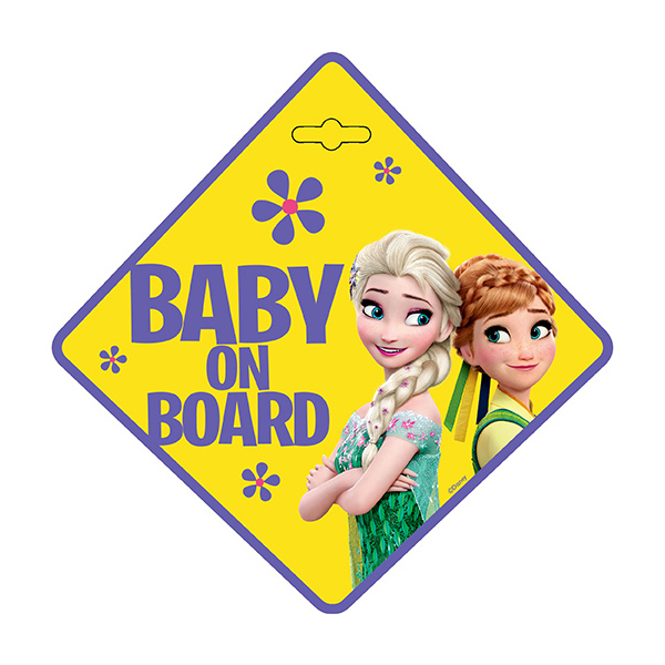 Semn de avertizare Baby on Board Frozen Seven SV9611 - 1