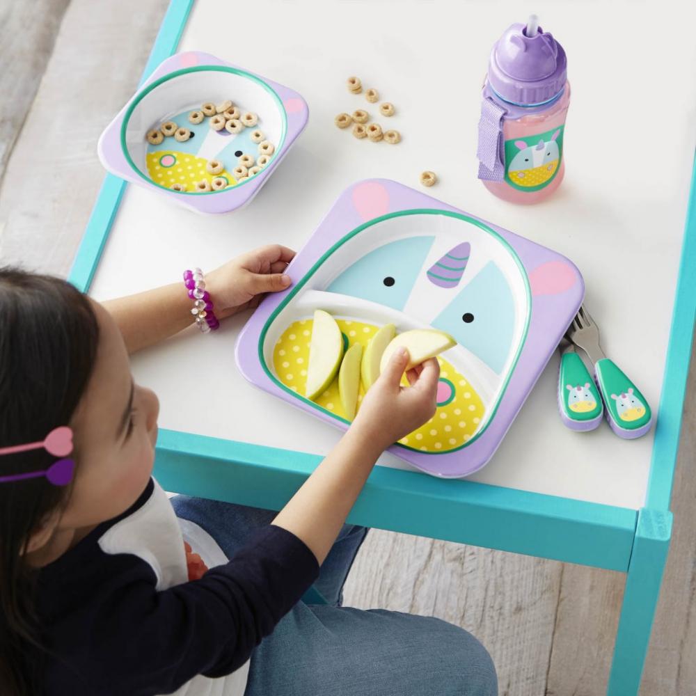 Set farfurie bol unicorn skip hop