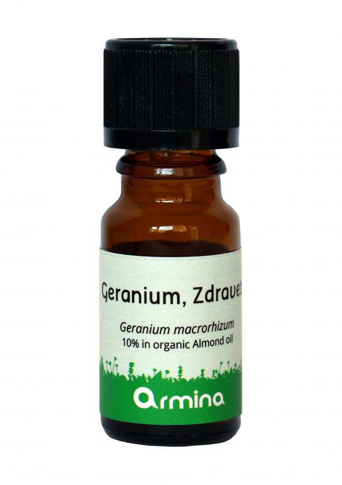 Ulei esential de geraniu (geranium macrorhizum) bio 10ml