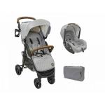 Carucior Joe pentru copii 2 in 1 sport cu scoica si geanta Just Baby
