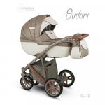 Carucior copii 2 in 1 Sudari 2018 Camarelo Color SU-3