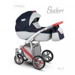 Carucior copii 2 in 1 Sudari 2018 Camarelo Color SU-5