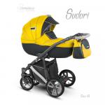 Carucior copii 2 in 1 Sudari 2018 Camarelo Color SU-8