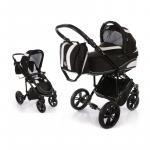 Carucior copii 2 in 1 cu landou Knorr-Baby Volkswagen Carbon Optik Black