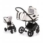 Carucior copii 2 in 1 cu landou Knorr-Baby Volkswagen Carbon Optik White