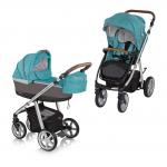Carucior multifunctional 2in1 Espiro Next Manhattan 205 Florida Turquoise 2017