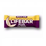 Lifebar Plus baton cu acai si banane raw bio 47g