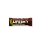 Lifebar Plus baton cu proteine si ciocolata raw bio 47g