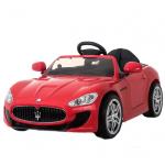 Masinuta electrica cu telecomanda 2,4 Ghz si roti eva Maserati Red