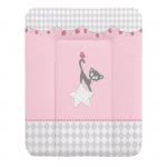 Saltea de infasat moale fara intaritura si capat inchis Kitty 50x70 cm