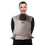 Sistem de purtare wrap elastic Tricot Slen Bamboo Babylonia Warm Sand
