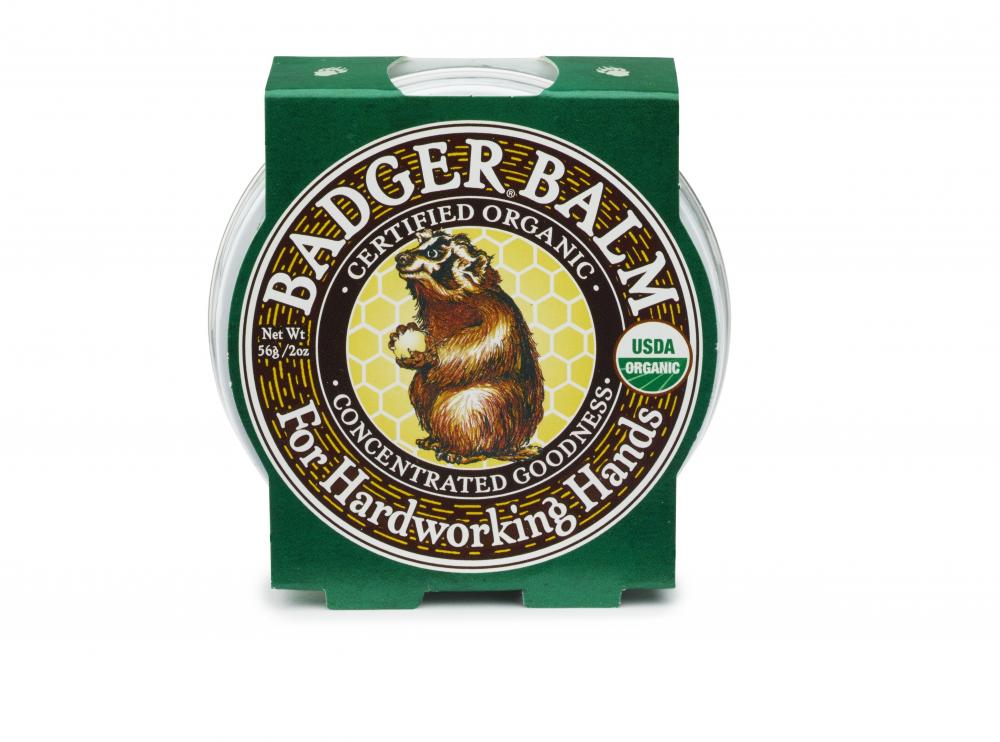 Balsam pentru maini crapate si muncite Hardworking Hands Badger 56 g