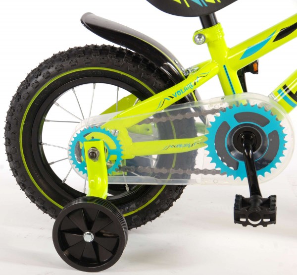 Bicicleta pentru baieti 12 inch cu roti ajutatoare Volare Yipeeh nichiduta.ro imagine noua