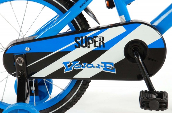 Bicicleta pentru baieti 16 inch cu roti ajutatoare Volare Super ajutatoare imagine 2022 protejamcopilaria.ro