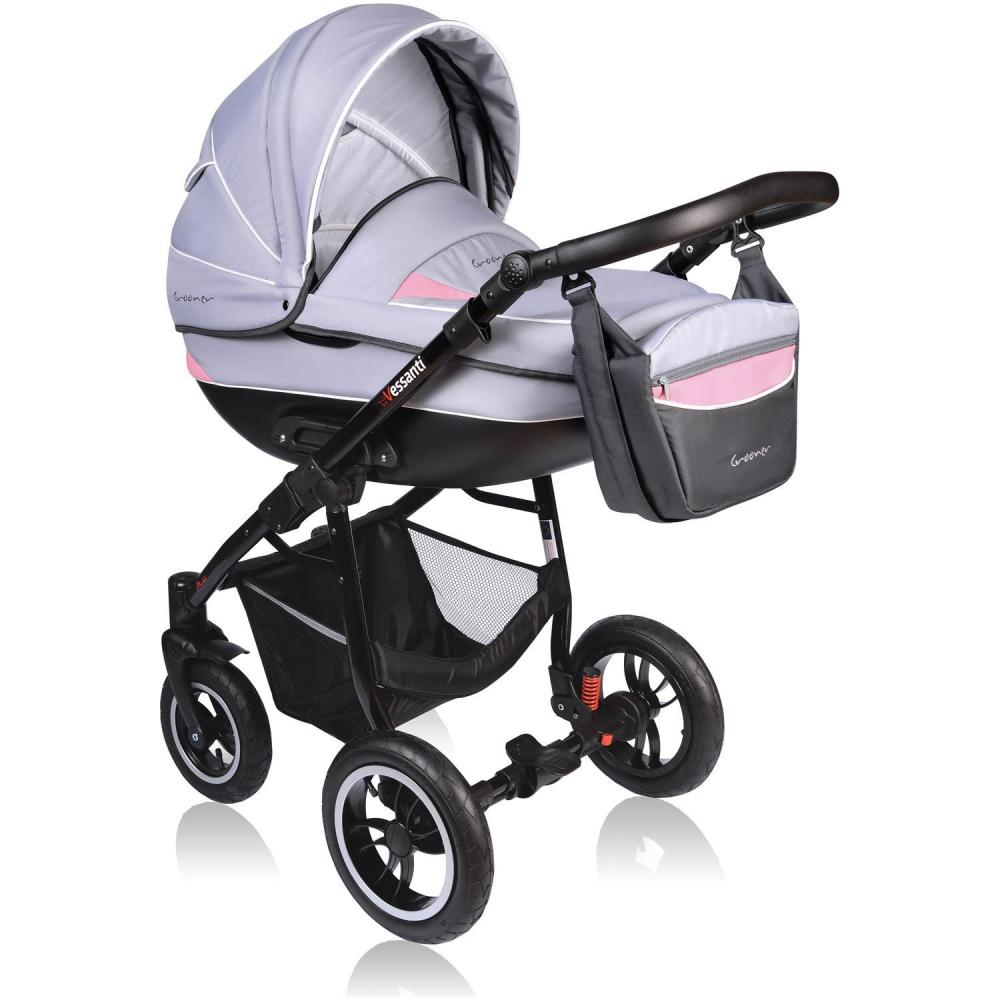 Carucior Crooner 2 in 1 Vessanti PinkGray