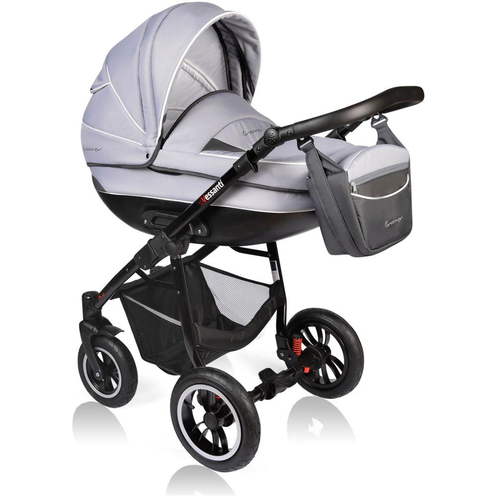 Carucior crooner 3 in 1 vessanti gray