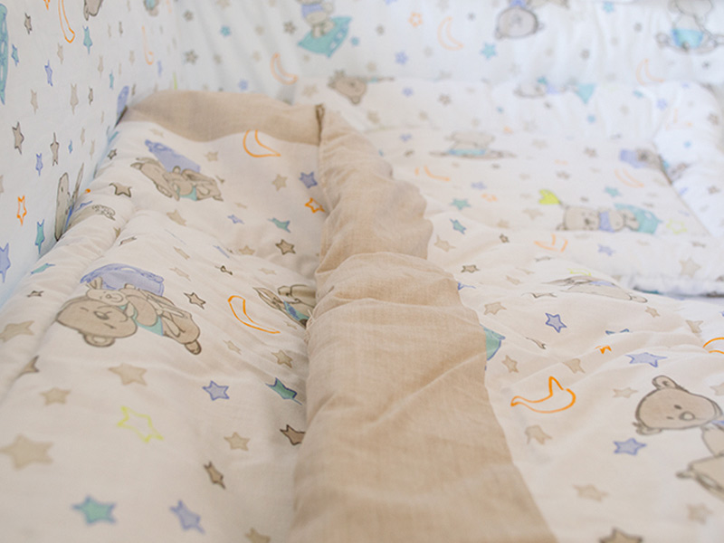 Lenjerie teddy stars 4+1 piese 120x60