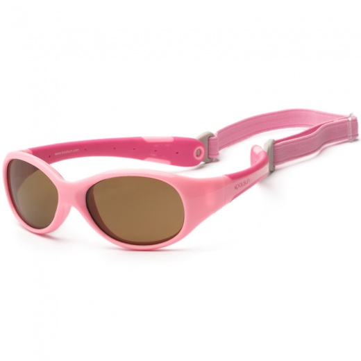 Ochelari de soare Flex Pink Sorbet 0-3 ani