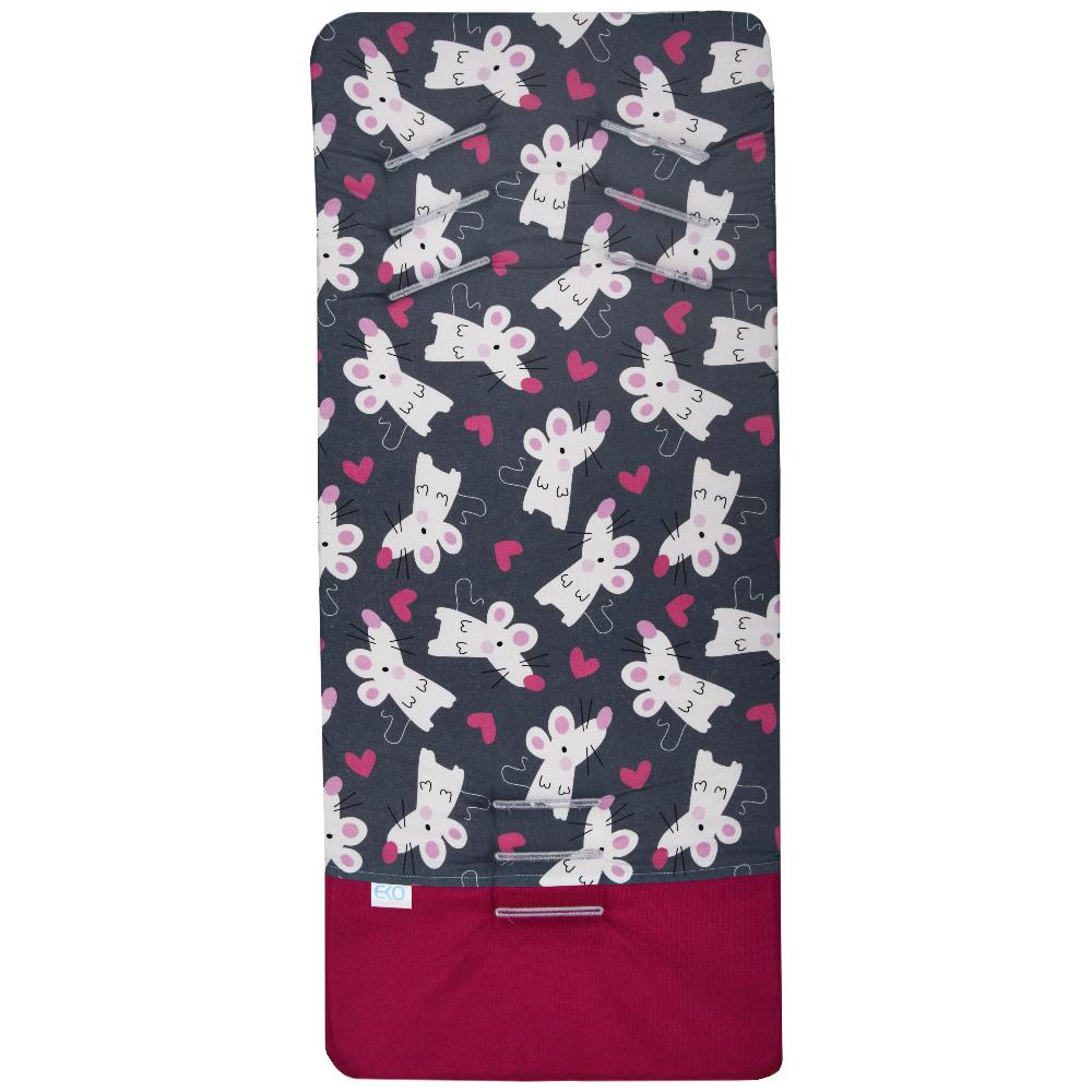 Saltea din spuma cu memorie pentru carucior eko mouse
