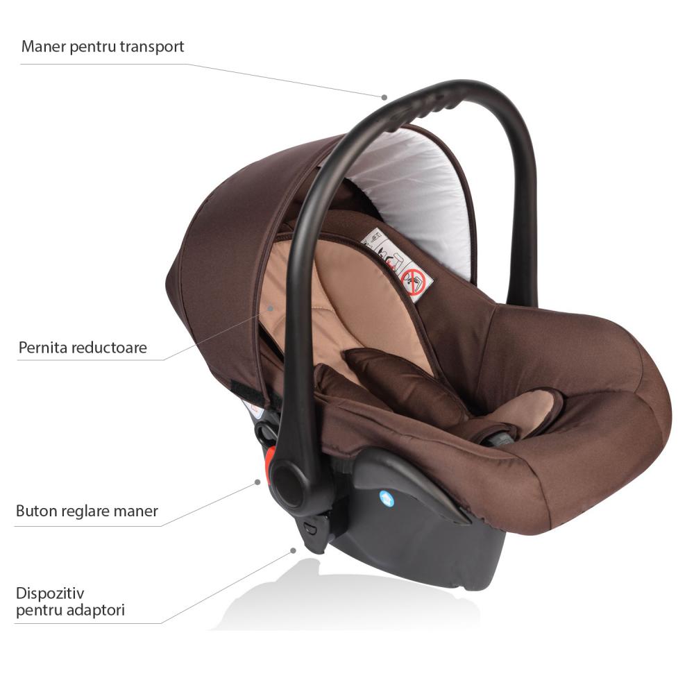 Scaun auto crooner vessanti beige