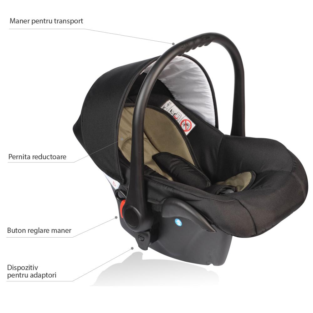 Scaun auto crooner vessanti petrol