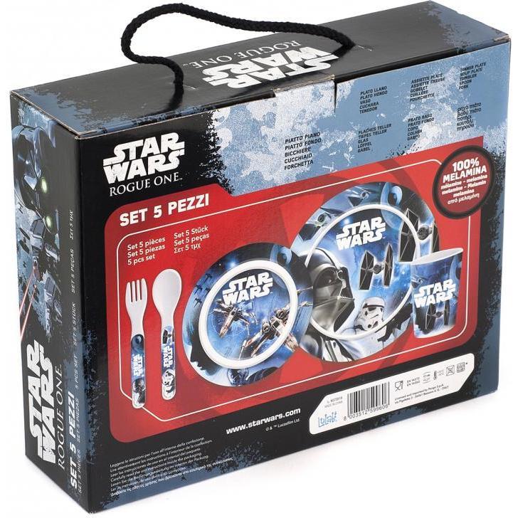 Set pentru masa melamina 5 piese Star Wars Rogue One Lulabi 8330500 - 3 | YEO