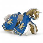 Figurina Papo Calul printului Richard albastru