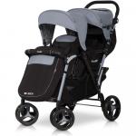 Carucior pentru gemeni Fusion Easy Go Grey Fox