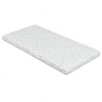 Husa impermeabila pentru saltele jerse din bumbac cu elastic 120x60cm Drops