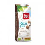 Lapte de orez cu cocos bio 1L