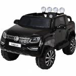 Masinuta electrica cu roti eva si telecomanda 2.4 G VW Amarok Negru