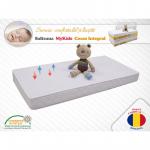Saltea fibra de Cocos Integral 140x70x10 husa microfibra matlasata