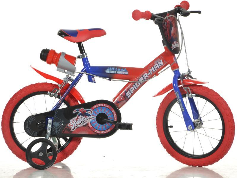 Bicicleta copii 16 SPIDERMAN Bicicleta imagine 2022 protejamcopilaria.ro