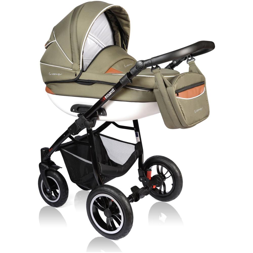 Carucior crooner 3 in 1 vessanti petrol