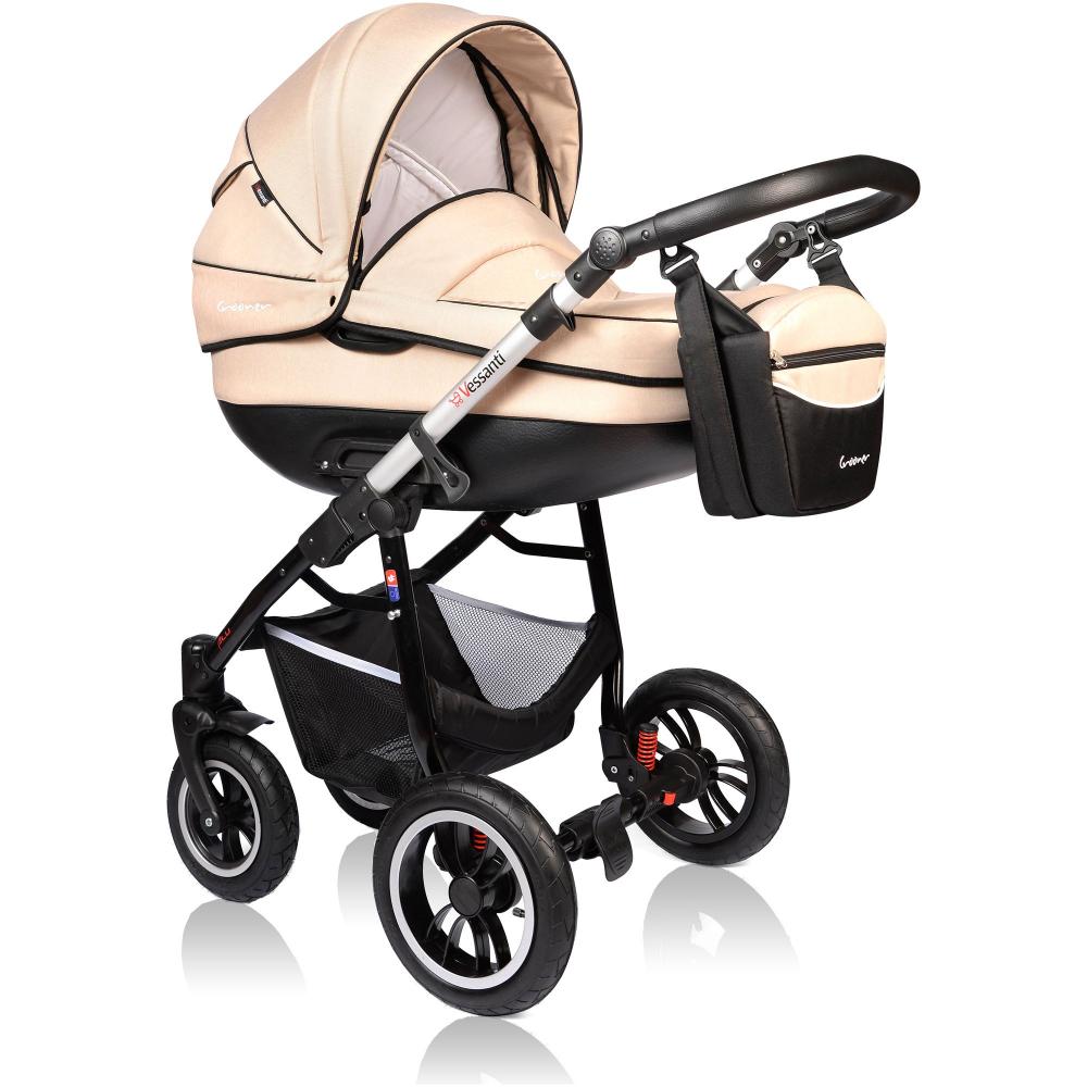 Carucior crooner prestige 3 in 1 vessanti cream