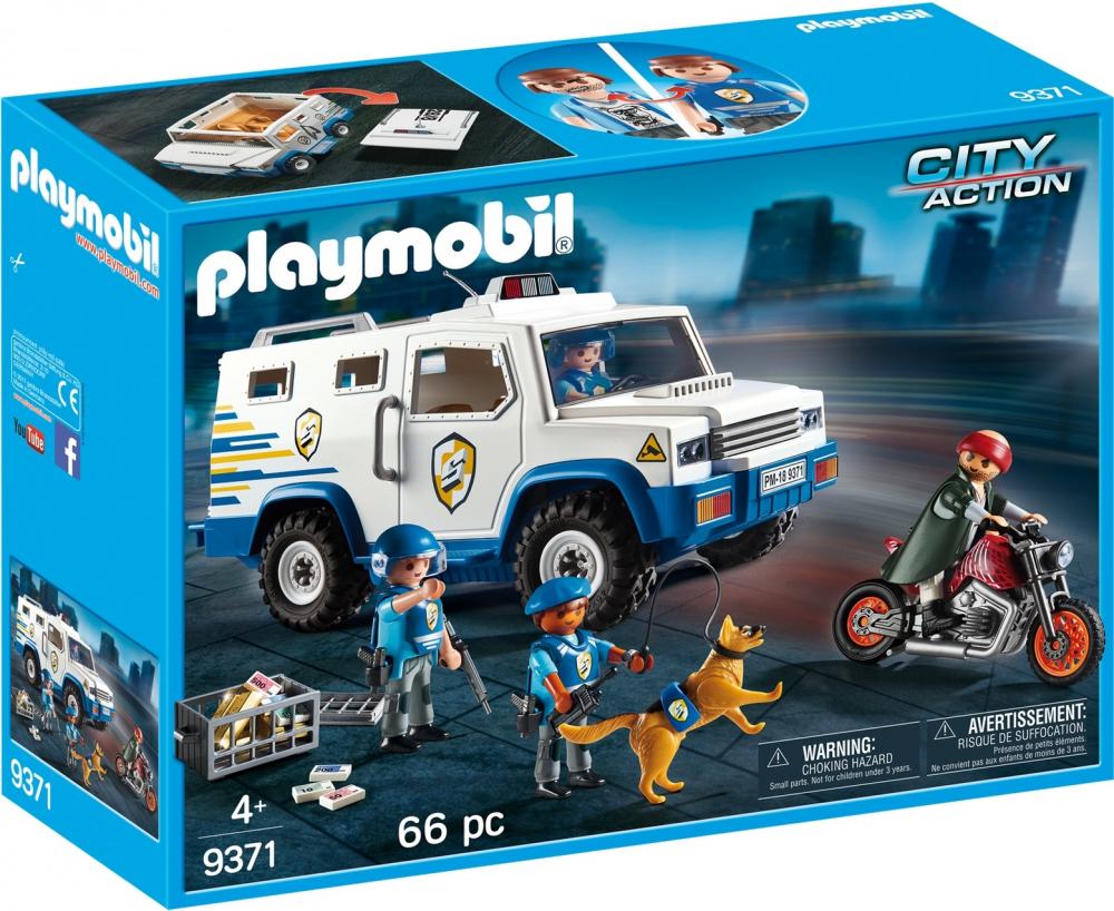 Masina de politie blindata Playmobil