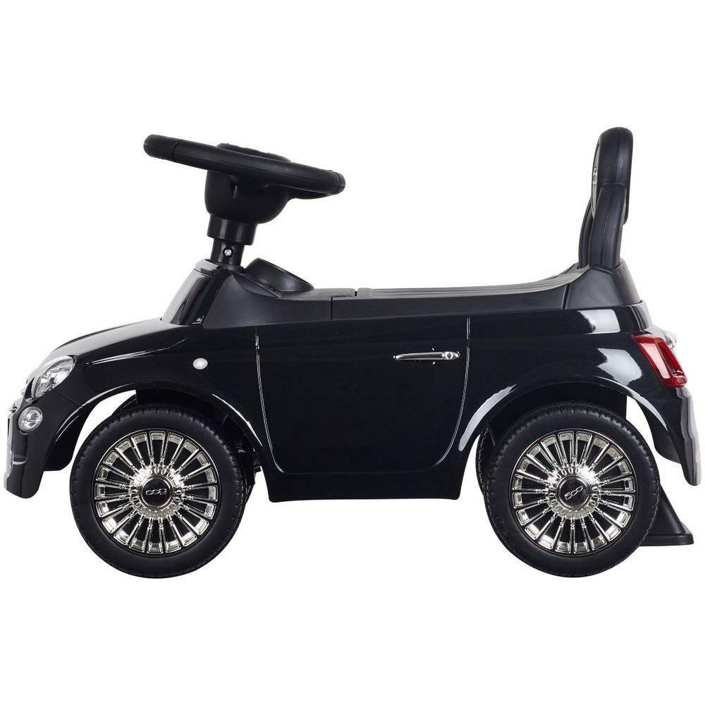 Masinuta fara pedale fiat 500 vip edition negru