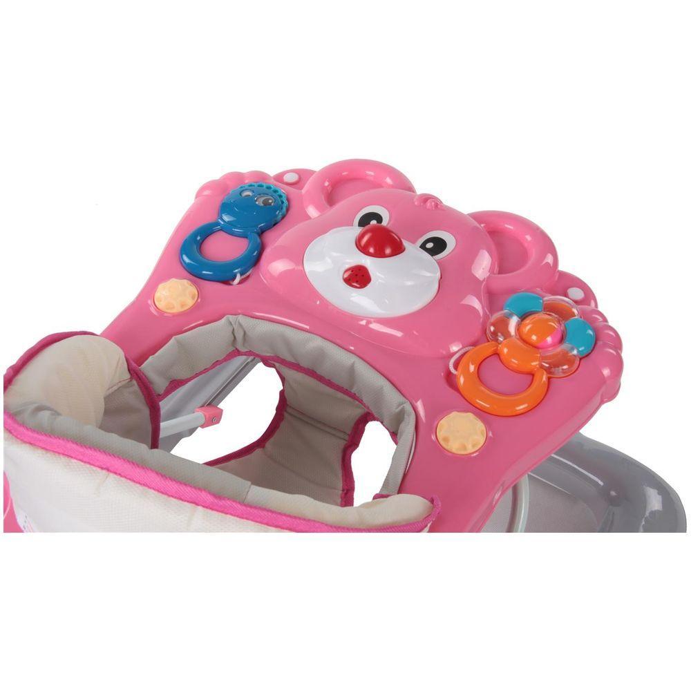 Premergator ursulet sun baby roz cu gri
