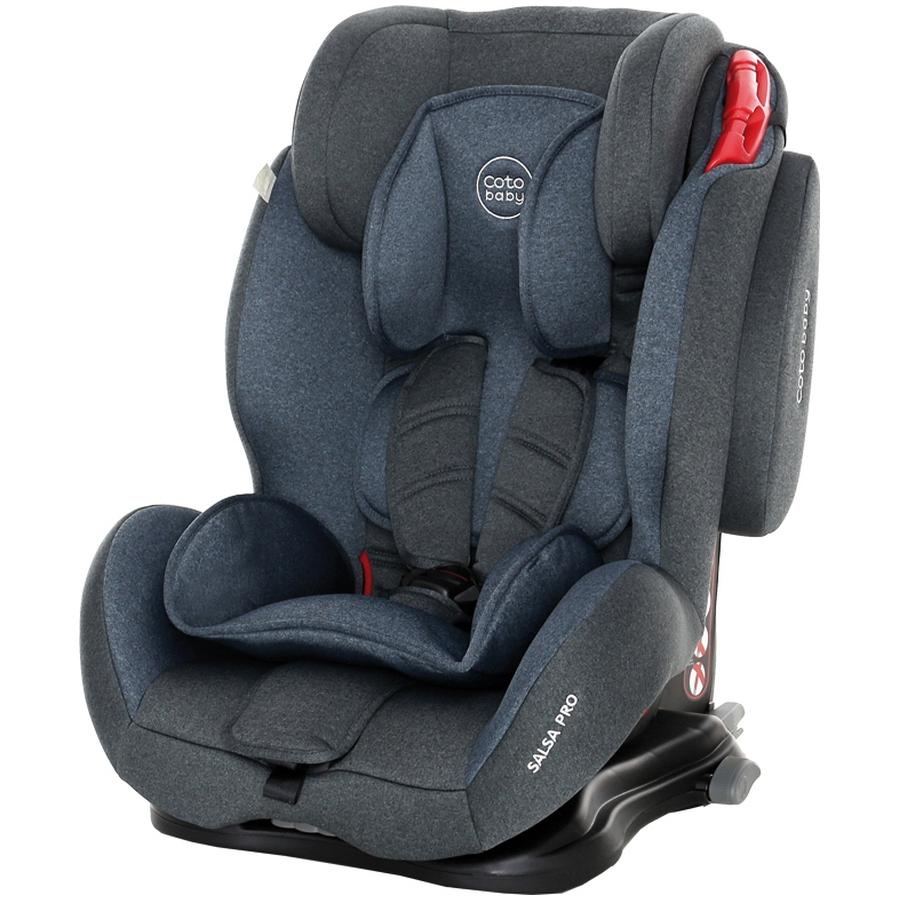 Scaun auto cu isofix salsa pro coto baby melange albastru