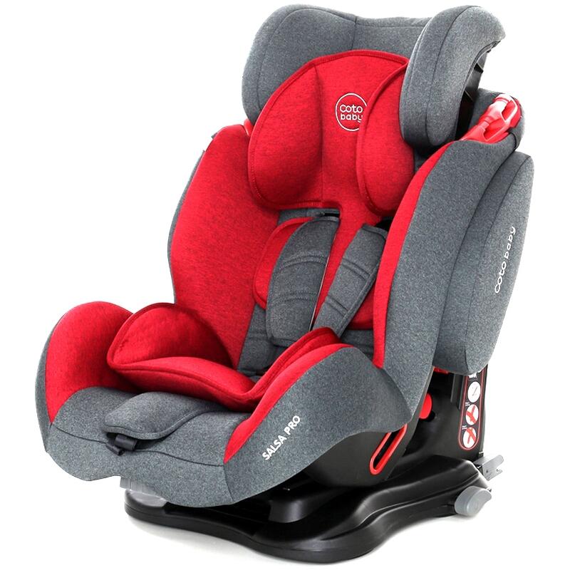 Scaun auto cu Isofix Salsa Pro Coto Baby Melange Rosu