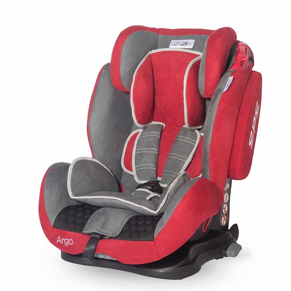 Scaun auto cu isofix grupa 9-36 kg coccolle argo visiniu