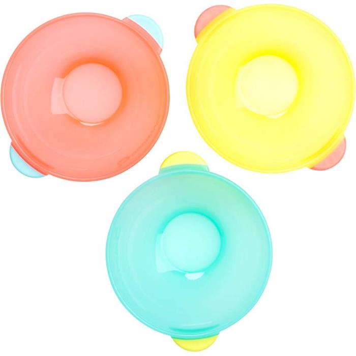 Set 3 boluri colorate pentru mancare