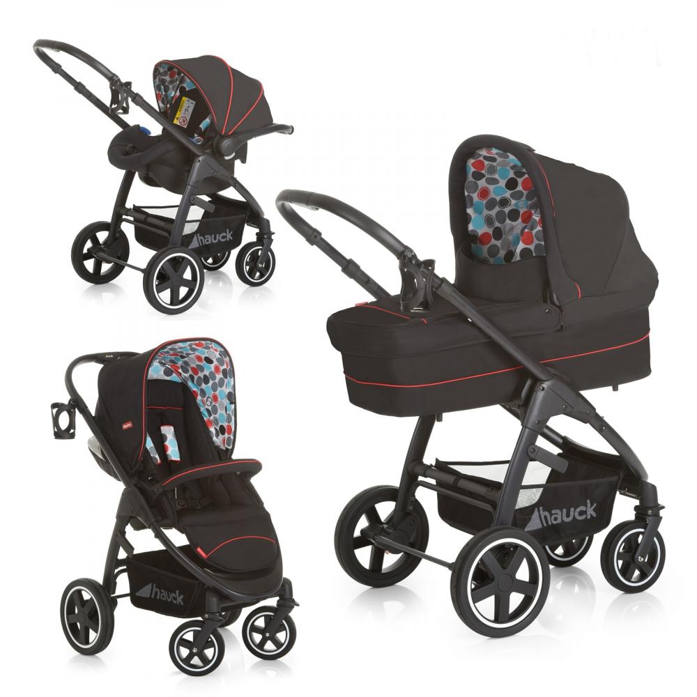 Set carucior montreal plus easy travel black