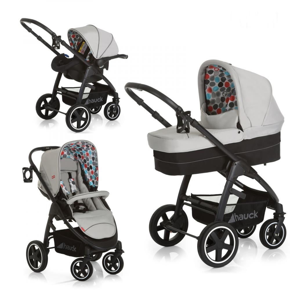 Set carucior montreal plus easy travel gumball grey