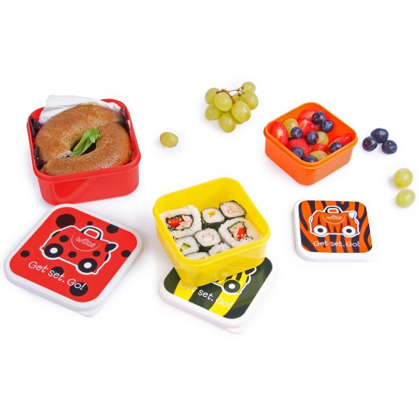 Set cutiute Trunki Snack Pots Animals - 1 | YEO